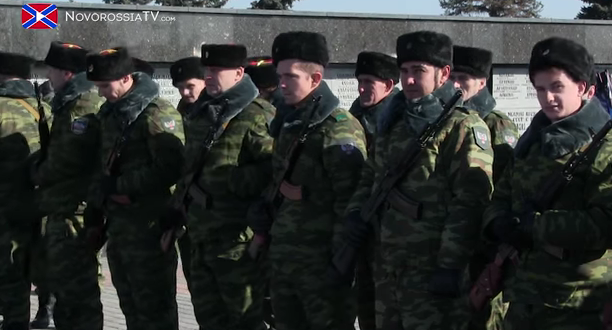 The ceremony of taking oath was held by the militias
