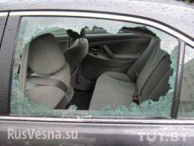 As a result of explosion damaged businessman’s car