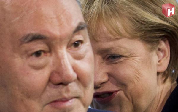 Nasarbajew fährt zu Gesprächen mit Merkel nach Berlin