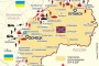 Mapa de la ofensiva de Novorrusia