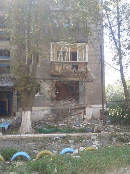 Gorlovka is being shelled by Ukrainian Army all the time