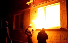 Ukraine : des locaux du Parti Communiste incendiés à Kiev