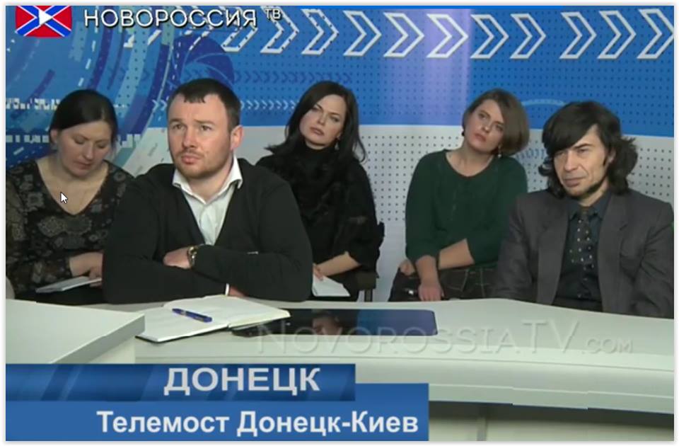 TV link-up Donetsk-Kiev