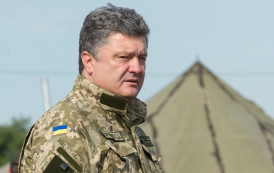 Poroshenko confirmó la retirada de las tropas de Debáltsevo