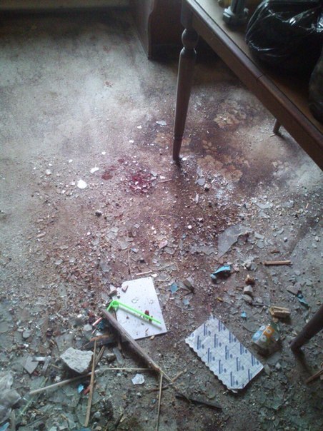 Shelling of Leninskiy district of Donetsk on 8th February
