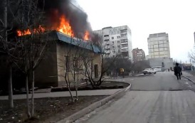 Makeevka ha sufrido bombardeos de las Fuerzas Armadas de Ucrania