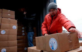 Child care center was delivered humanitarian aid from Odessa