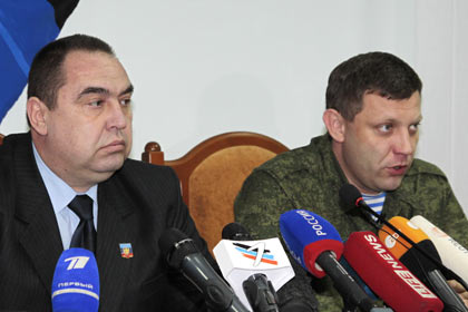 Heads of the DPR and LPR arrived in Minsk