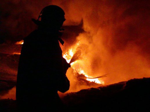 When UAF dropped back, they conducted burning at the mine in Enekievo
