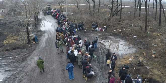 Ukrainian military violated ceasefire at the Debaltsevo corridor