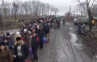 Trwa ewakuacja mieszkańców Uglegorska