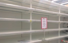 Sale of food products was limited in the stores of Kiev