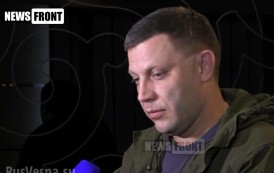 Alexandr Zajarchenko ha sido herido en Debáltsevo