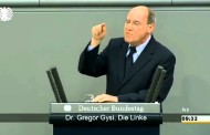 Выступление в Бундестаге лидера “Левых” Грегора Гизи