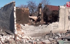 Последствия пребывания укрфашистов в Дебальцево