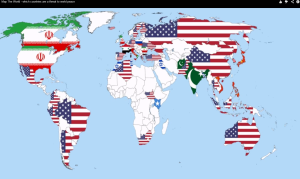 Qué país representa la mayor amenaza para la paz mundial. Encuesta 2013 (grande)