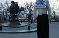 Yatsenyuk fue ‘colgado’ simbólicamente en Odessa