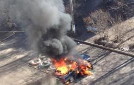 В Харькове взорвалась второй за день автомобиль