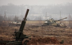 Ukrainian fighters subjected to mortar fire suburbs of Donetsk