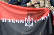 Los militares del “Sector Derecho” exigen puestos de trabajo en el Servicio de Seguridad de Ucrania (SBU)