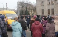 En Ternopol los parientes de los castigadores bloquearon la carretera