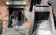 Харьковские партизаны взорвали банкомат «Приват Банка»