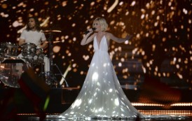 Российская исполнительница Полина Гагарина заняла на “Евровидении” второе место