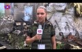 По местам разрушений: дом сгорел дотла, ул. Гаджибекова в Донецке (ВИДЕО)