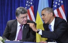 Poroshenko antes de la reunión de los “Siete Grandes” discutió con Obama el ataque de los milicianos en Marinka