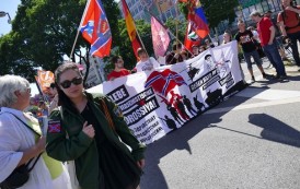 Live: Demonstration in Garmisch-Partenkirchen gegen den G7-Gipfel (VIDEO)