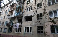 Der Donezker Stadtteil Oktjabrskij wurde aus Brandsatzmunition beschossen