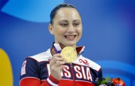 Russian synchro swimmer Neborako wins solo gold at European Games in Baku