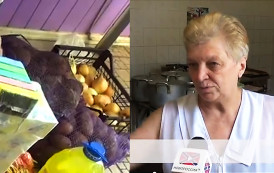 (VIDEO sous-titres français) L’association Novopole à la rescousse de ceux qui ont faim dans le Donbass