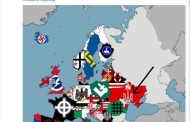 “Amazing maps” posted Nazi logos used in different European countries