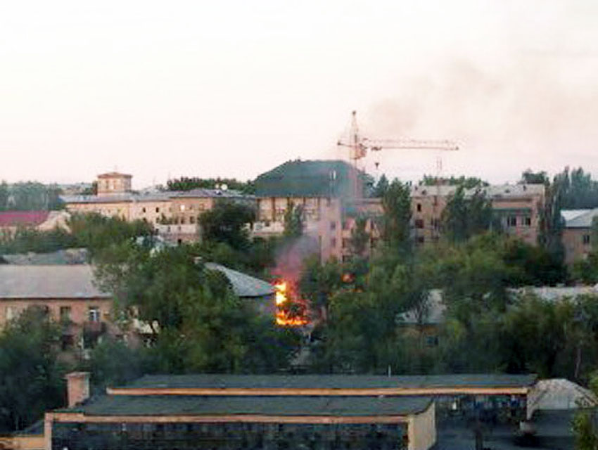 UAF shelled the center of Donetsk