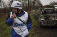 During shelling of Shirokino a monitor of OSCE got wounded