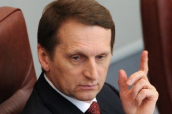 Russian Duma speaker says Europe offered status of colony to Ukraine