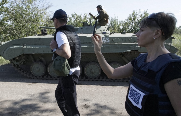 Donetsk surprised at OSCE’s unwillingness to confirm withdrawal of DPR, LPR weapons