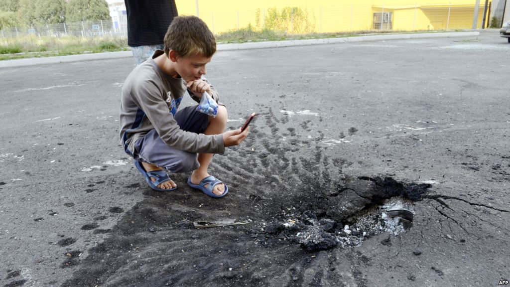 Incident in Donetsk