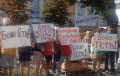 Митинг против действий Коломойского проходит у здания кабмина Украины