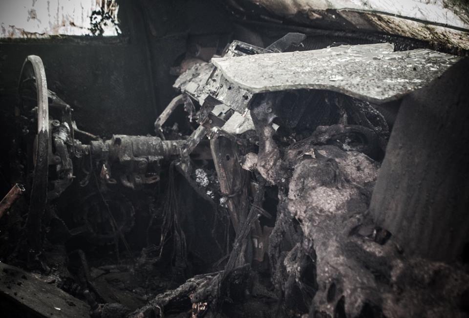 Während der vergangenen Nacht wurden in Donezk vier Autos der OSZE-Mission verbrannt