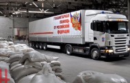 OSCE Visit’s Russian Aid Convoy At Humanitarian Aid Depot In Donetsk , Finds Food And Medicine