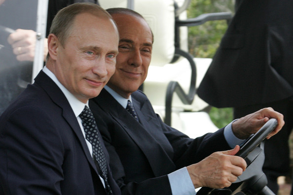 Berlusconi arrived Crimea to be visit Putin