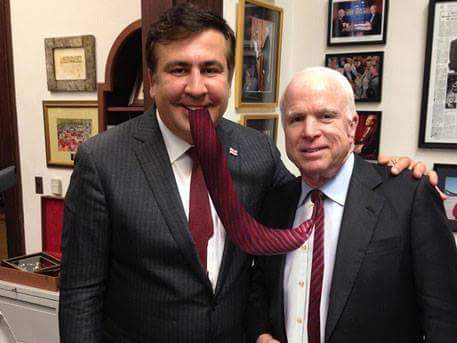 Tie Muncher Saakashvili Ready To Expose Ukraine’s Money Plundering Schemes !