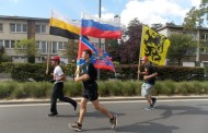Race in solidarity with the population of the DPR and LPR in Brussels