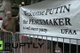 В Нью-Йорке прошла акция протеста против Петра Порошенко