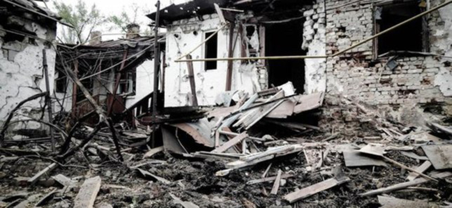 UAF shelled village Alexandrovka in the Petrovskiy district of Donetsk