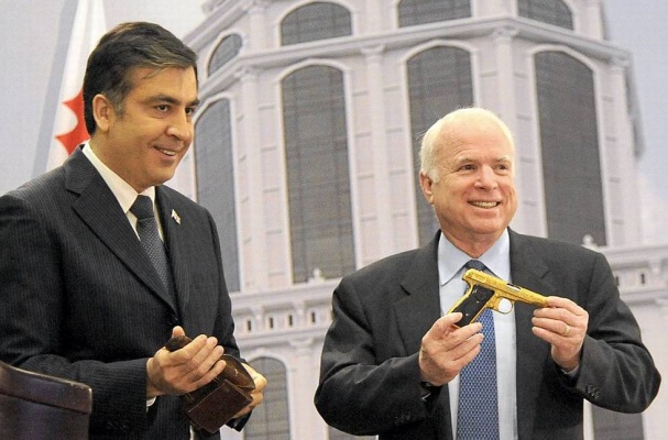 Saakashvili and McCain send Ukrainian terrorists to Syria