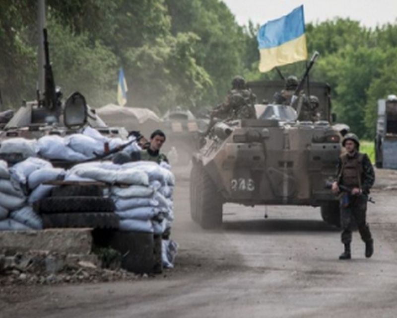 Donbass involved in to the civil war
