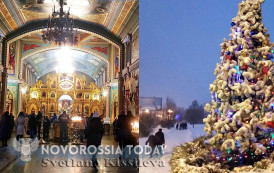 (PHOTOS) Le Noël à Donetsk – cité-fantôme (enfin, selon le Figaro)